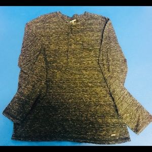 Express Long Sleeve Shirt  Size Large Charcoal